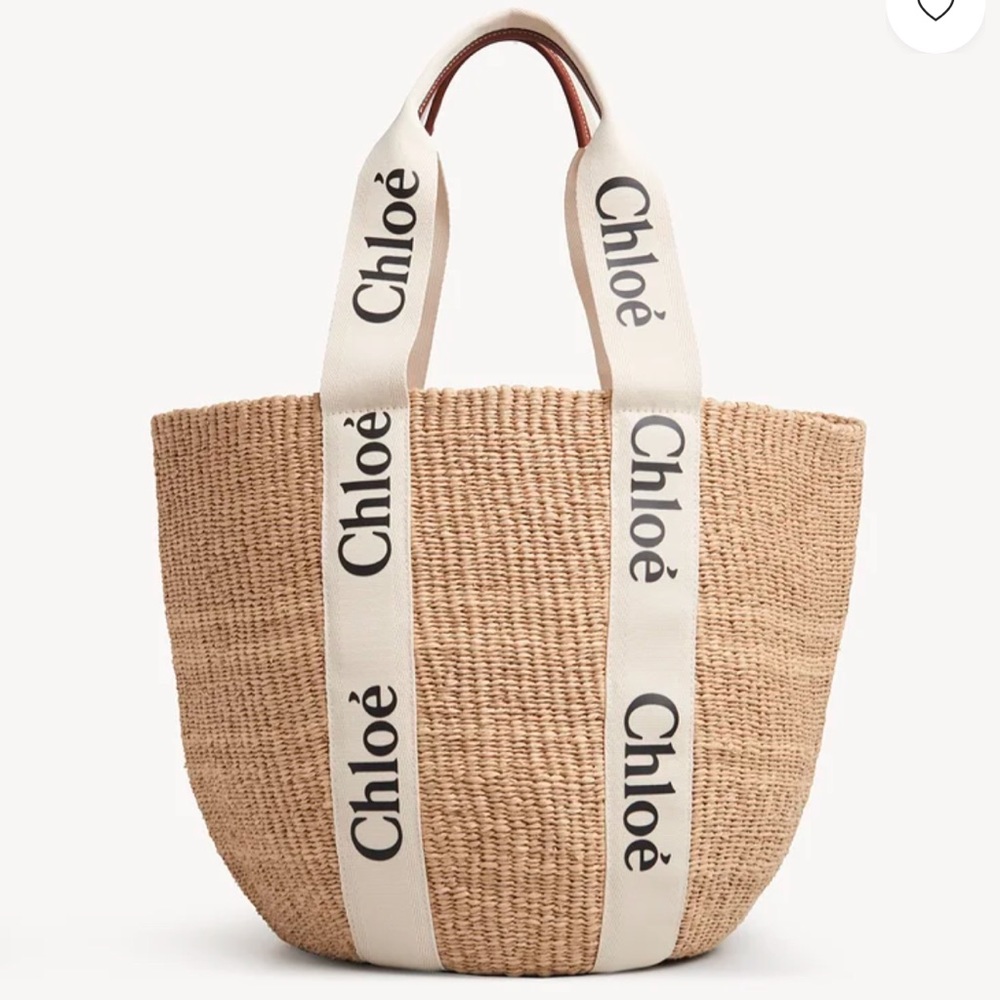 Chloe Woody Basket Tote
